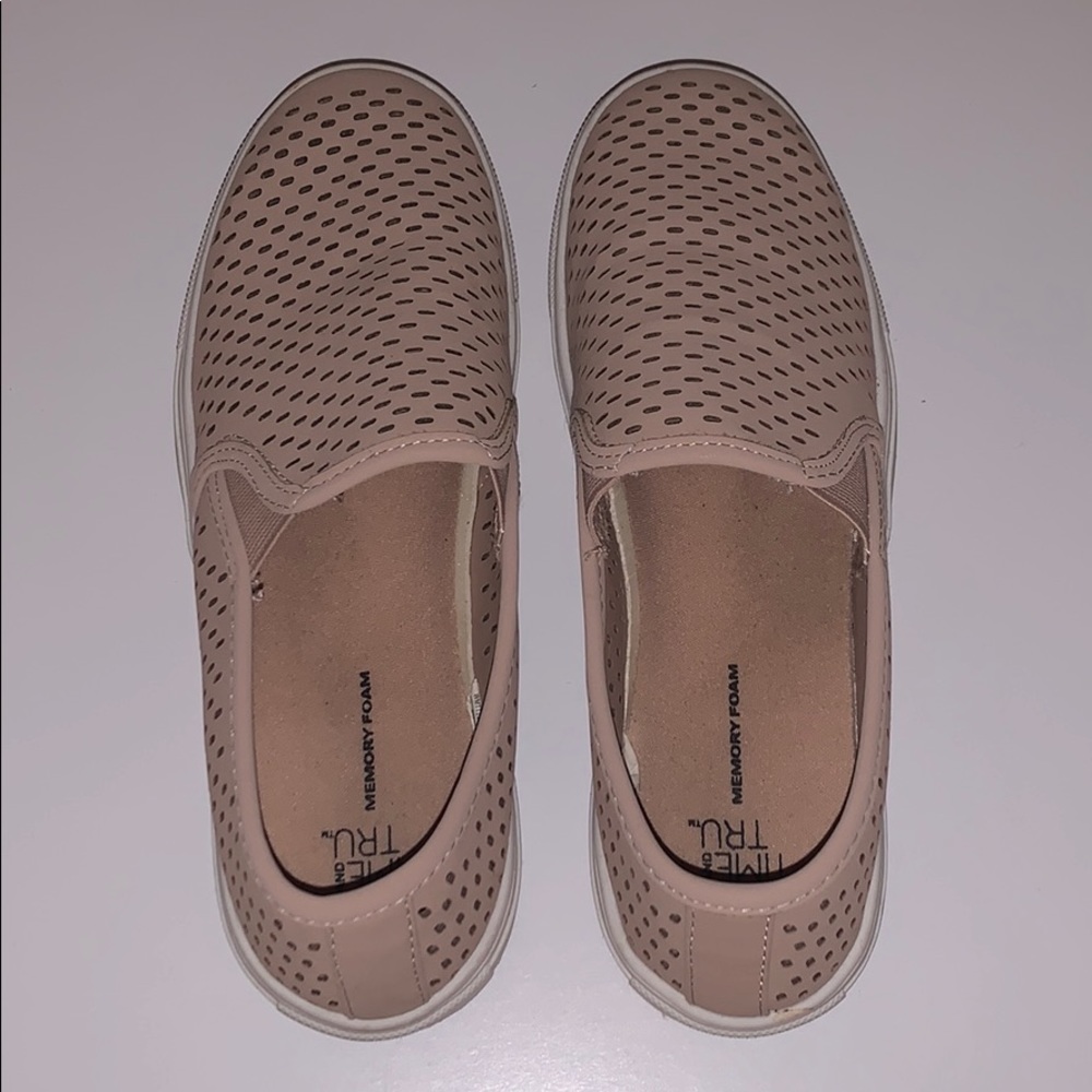 Tan Memory Foam Sneakers